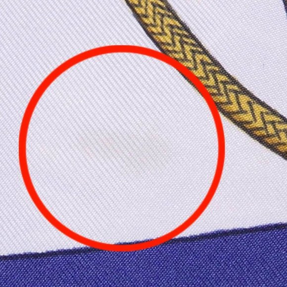 Auth HERMES Carre 90 Cliquetis Scarf Blue/Multicolor 100% Silk - Picture 8 of 12